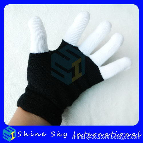 Top Level Professional Wedding Decoration Led Flashing Gloves